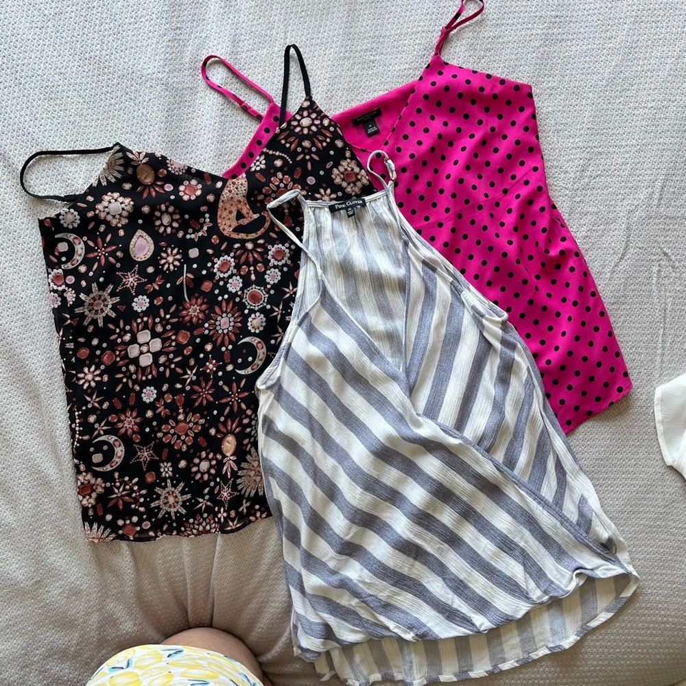 Ann Taylor Camisoles bundle. Size xxs-sp.